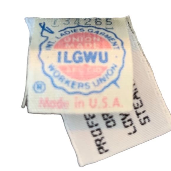 Womens Vintage Union Made Gray Wool Skirt by The Villager - Picture 9 of 10